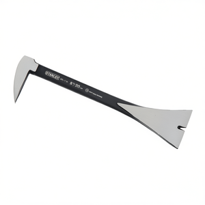 Extractor de clavos Stanley de 8 pulgadas (20 cm) con gafas de seguridad y advertencia para uso en carpintería - Product Image 2