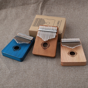 <span class=keywords><strong>Kalimba</strong></span> 17 touches pour débutants, piano à pouces, instrument de musique à doigts - Product Image 1