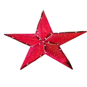 New Design Full Color Star 3d Motif Light, Five-Pointed Star LED Motif Light