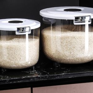 Organizador de Alimentos para Cocina, Dispensador de Cereales y Arroz, Contenedor de Almacenamiento, Libre de BPA, PET, 30L, 20L, 10L, Almacenamiento de Alimentos Frescos - Product Image 3