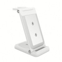 Estación de carga de cargador inalámbrico universal plegable 3 en 1 para diferentes teléfonos móviles inteligentes para iPhone