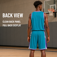 Tenue de basketball personnalisée pour homme, col en V, sans manches, uniforme à séchage rapide et anti-humidité pour l'entraînement quotidien des équipes de basketball jeunes