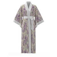 Collection de pyjamas en satin pour femmes Robes à manches longues Peignoirs Robes de chambre de style européen américain