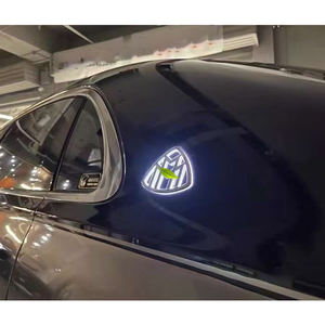 Applicable pour le logo <span class=keywords><strong>Mercedes</strong></span> Benzz Logo de l'emblème de voiture Markerl latéral <span class=keywords><strong>lumineux</strong></span> Badge E Class s Class logo avec lumière Maybachh - Product Image 6