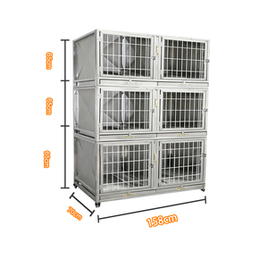 Gabbia per Gatti Personalizzata, Ecologica, Traspirante, in Acciaio Inossidabile, Classica e di Lusso - Product Image 2