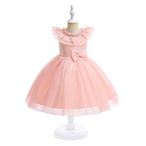 Robe de princesse bouffante en tulle pour enfants, robe de soirée pour filles, tenue de spectacle pour enfants, vêtements de scène formels pour tout-petits - Product Image 3