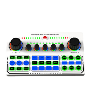 Tarjeta <span class=keywords><strong>de</strong></span> <span class=keywords><strong>Sonido</strong></span> Voxfull X50 para Estudio <span class=keywords><strong>de</strong></span> Grabación Portátil con Cancelación <span class=keywords><strong>de</strong></span> Ruido para Transmisión en Vivo desde Teléfonos Inteligentes - Product Image 6