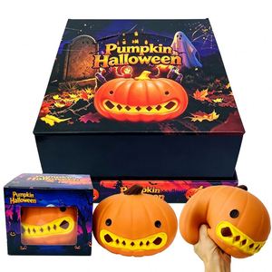 Balle anti-stress géante citrouille monstre USA Warehouse, taille jumbo, rebond lent, 20 cm, Squishies citrouille géante d'horreur pour Halloween - Product Image 1