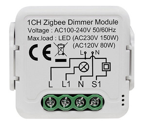Pass-through 1CH Smart <b>Dimmer</b> Zero Fire All the Way <b>Dimmer</b> Graffiti <b>Dimmer</b> Smart Home 1CH <b>Dimmer</b> Module Tuya Smart <b>Dimmer</b> - Product Image 1