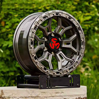 Jantes de voiture SJ Offroad Beadlock 17 18 19 20 21 22 pouces 5x112 5x120 6x139.7 5x114.3 Jantes forgées pour Toyota Ranger SUV