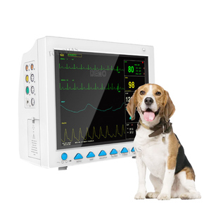 Moniteur de signes <span class=keywords><strong>vitaux</strong></span> vétérinaires multiparamètres LHW8000V, moniteur portable pour animaux de compagnie - Product Image 2
