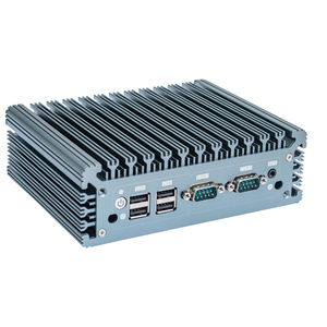 Hvaeipc HW-N460 มินิพีซีอุตสาหกรรมสำหรับเล่นเกมแบบไร้พัดลม Intel J6412 Quad Core พร้อมพอร์ต <span class=keywords><strong>LAN</strong></span> คู่ 2 พอร์ต COM RS232/485 VGA รองรับ SSD ใช้งานกับ <span class=keywords><strong>Windows</strong></span> 10 - Product Image 3