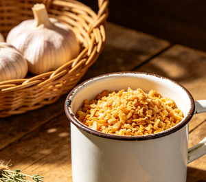 Rodajas de Ajo Frito Crujiente, Ingrediente de Ajo Puro <span class=keywords><strong>Sin</strong></span> Aditivos, Venta al Por Mayor - Product Image 1