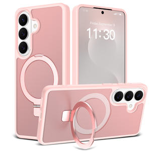 Coque de téléphone Samsung S26 semi-transparente mate, avec support de raquette, coque magnétique intégrale anti-chute - Product Image 6