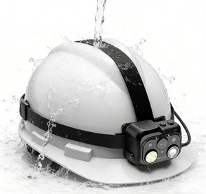 Cámara Inteligente 4G para Casco con Alerta SOS, Comunicación Bidireccional PTT y Luz LED para Minería y Respuesta a Emergencias - Product Image 1