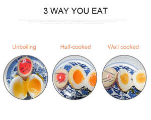 <span class=keywords><strong>Minuterie</strong></span> de cuisson pour oeufs à la coque, gadget de cuisine sensible à la chaleur et changeant de couleur - Product Image 6