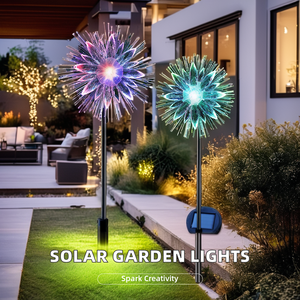 Ngoài trời năng lượng mặt trời dẫn thay đổi Hoa Vườn Cổ phần ánh sáng IP67 không thấm nước pin Powered - Product Image 3