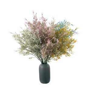 Bouquet de fleurs artificielles CallaFloral en plastique pour décoration intérieure, blanc, rose, rouge MW73777 - Product Image 5