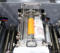 Nouvelle machine d'impression flexographique ZHENBANG ZBRY-420 180m/min à haute vitesse avec séchage UV automatique 8 couleurs en ligne pour sacs en papier