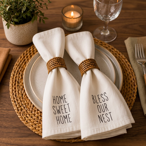 Custom Cotton <b>Cloth</b> Napkin <b>Table</b> Napkin Dinner Napkin Accessory for Wedding Party Dining - Product Image 3