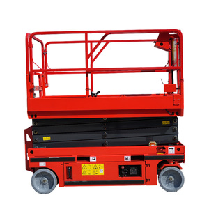 시저 리프트 접이식 다리 |   RELILIFT 7.8m 전동 플랫폼 |   2인용 100kg 용량 |   고탄소강 |   실내/실외 - Product Image 1