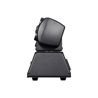 Lampe LED à double bras rotative à tête oscillante pour KTV, bar, scène, fête, avec faisceau lumineux, contrôle sonore, RGB, blanc chaud, lumière laser DJ