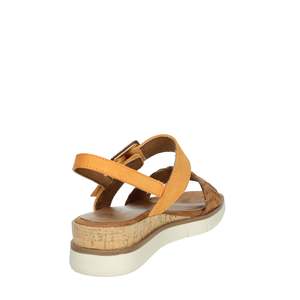 Marco Tozzi Women's Wedge <b>Sandal</b> 2-28713-44 Black - Product Image 3