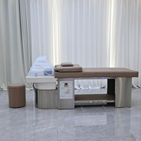 Lit de spa capillaire japonais en céramique pour salon de coiffure, vente en gros, table de lavage de cheveux, lit de spa capillaire, lit de shampooing