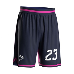 Maillot et short de basketball personnalisés en mesh pour hommes, uniforme de basket-ball uni, vente en gros - Product Image 2