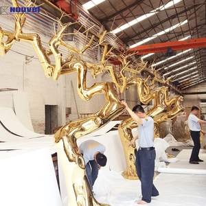 Cercles de décoration murale en métal de styliste moderne de chine décor gris Europe Style S.S.SCULPTURE - Product Image 6