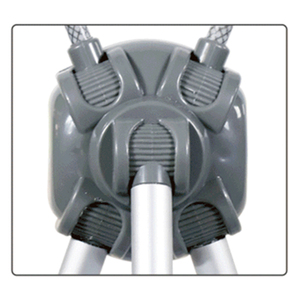 Khuyến mại Trọng lượng nhẹ sang trọng nhôm x Đứng biểu ngữ di động hiển thị với logo và polyester cờ - Product Image 4