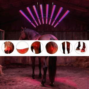 Equine Therapy Device 720W Horse Hood Red Infrared Solarium Therapy Professional Care 3 Channels Dimming Full Body Therapy Lamp - Product Image 3