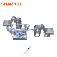 Machine d'assemblage automatique de seringues médicales jetables, neuve, pour usines de fabrication, 2 ou 3 parties