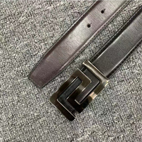 Ceinture sur mesure pour hommes en cuir véritable d'affaires à la mode ceinture à boucle automatique ceintures à cliquet pour hommes en cuir véritable de luxe