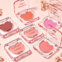 Masque Rubor Corazon Alta Pigmentacion Factory Soin du visage Vegan Marque privée OEM ODM Coeur Poudre de fard à joues