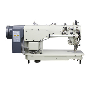 Machine à coudre industrielle électronique robuste pour cuir, vestes, portefeuilles, jeans, empeignes en tissu, moteur programmable et durable - Product Image 2