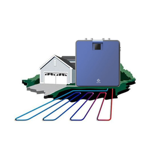 Nulite ปั๊มความร้อนใต้พิภพ18KW 10KW 13KW 220V 380V ประสิทธิภาพสูงและเป็นมิตรกับสิ่งแวดล้อมสำหรับระบายความร้อนในบ้าน - Product Image 1