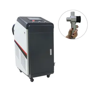 remove rust remove paint remove oil remove plastic welding color pulse fiber laser cleaning machine 100w 200w raycus max jpt