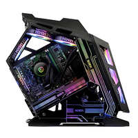 Pc Kasa Cabinet case Desktop Tempered Glass Panel Pc case Parts and Accessories
