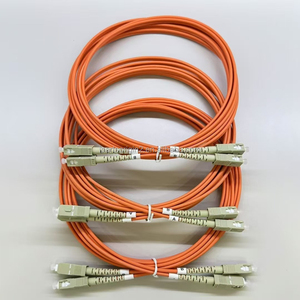 Cable de Fibra Óptica Multimodo Dúplex SC-SC de 5M, Conector SC, Cable de Conexión para Equipos FTTH, OEM ODM MM OM2 - Product Image 1