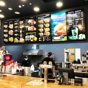 Kingwestar Indoor Promotional Advertising Picture Aluminum <b>Frame</b> Tempered Glass Led Light Box - Product Image 5