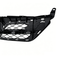 Grille de ventilation de pare-chocs en plastique ABS noir brillant pour Toyota Corolla 2010-2013
