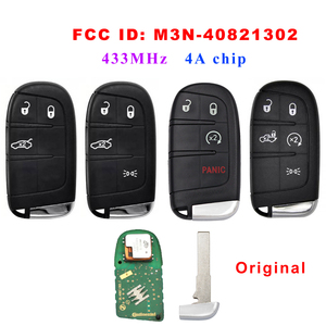 Télécommande intelligente 3/4/5 boutons sans clé Go 433mhz puce 4A pour <span class=keywords><strong>Fiat</strong></span> <span class=keywords><strong>500</strong></span> 500L 500X 2016 2017 2018 <span class=keywords><strong>2019</strong></span> lame SIP22 M3N-40821302 - Product Image 2