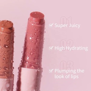 <span class=keywords><strong>Baume</strong></span> à lèvres teinté brillant de haute qualité, gloss à lèvres longue durée, imperméable, <span class=keywords><strong>super</strong></span> juteux, repulpant, végan, logo personnalisé - Product Image 1