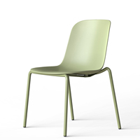 Chaise de bureau nordique colorée en maille, chaise de travail réglable en hauteur avec accoudoirs fixes pour la maison, les étudiants, la salle de conférence, le bureau
