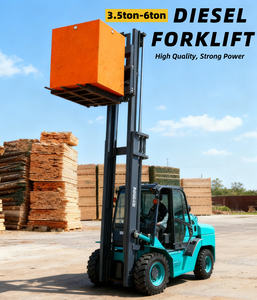 אפוא דיזל מחוץ לכביש מלגזה מחיר מלגזה פני השטח 3 / 3.5 / 4 / 5 / 6 טון מלגזה למכירה - Product Image 4