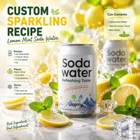 Usine de boissons OEM, marque privée, sodas et eaux gazeuses, eaux gazeuses aromatisées sur mesure, boissons gazeuses, hard seltzer en canettes