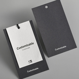 Nhãn hàng may mặc sang trọng sáng tạo nhãn treo Thẻ tag tùy chỉnh thương hiệu treo thẻ cho quần áo cao cấp treo thẻ - Product Image 4