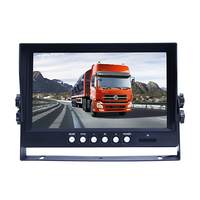Monitor LCD Independiente de 9 Pulgadas para Tablero de Instrumentos de Automóvil, Monitor de Pantalla de Reversa para Camión