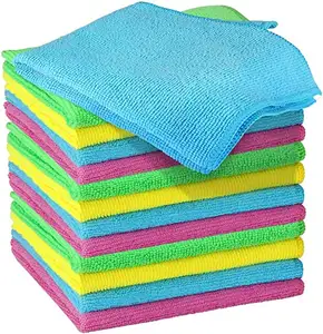 Logo personnalisé torchon réutilisable serviette en microfibre pour lavage de voiture absorbant véhicule serviette de cuisine chiffon de nettoyage en microfibre